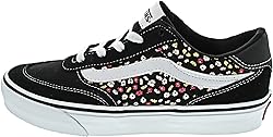 Vans Brooklyn Girls' Trainers, Suede Canvas Black