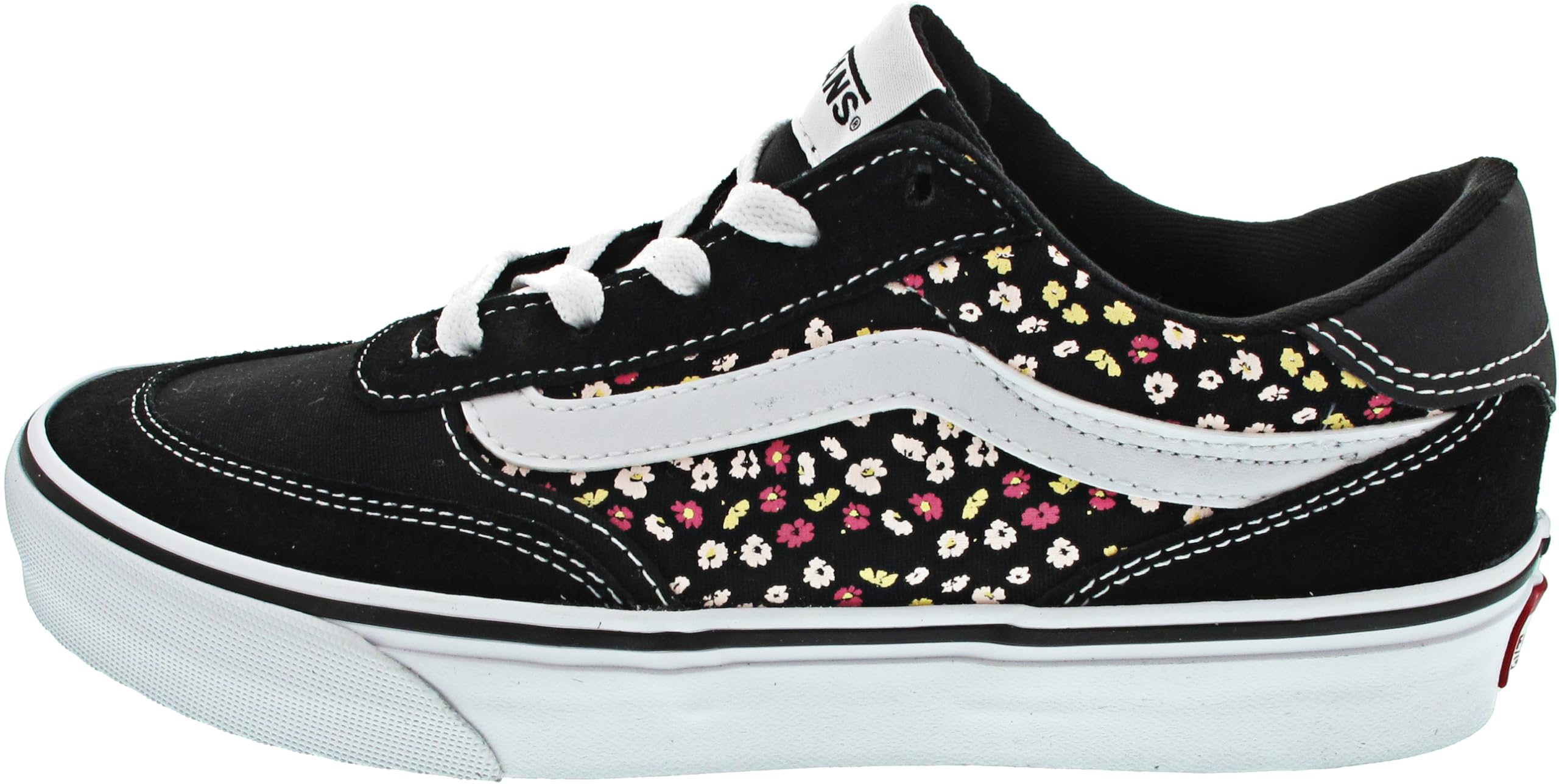 Vans Brooklyn Girls' Trainers, Suede Canvas Black
