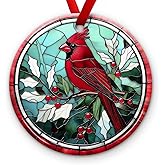 KILYHOME Cardinal Christmas Ornament 2025 - Memorial Gifts for Loss of Loved One, Remembrance Ornaments for Christmas Tree - in Loving Memory Decor, Xmas Sympathy Gifts for Family, Dad, Mom