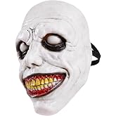 ASANCU Halloween Demon Mask, Latex Horror Mask for Adults