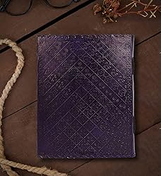 TUZECH Chakra Journal Handmade Huge Leather Bound