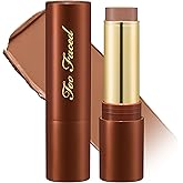 Too Faced Chocolate Soleil Melting Bronzing & Sculpting Stick | Multi-Use, Contour + Cream Bronzer Stick | Lightweight, Satin-Finish with Buildable Coverage, 0.28 Ounce