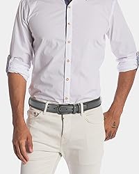 CHAOREN Mens Belts Leather 1 1/8" for Gift Men