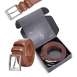 Marino’s Men Genuine Leather Dress Belt with