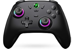 SVETAECHO Wireless Switch 2 Pro Controller for Nintendo Switch Controller/Lite/OLED, Hall Effect Joysticks-LED Wireless iOS/Android Remote/Programmable Nintendo Switch Accessories Interactive Gaming Figures