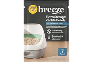 Purina Tidy Cats Scented Litter Pellets, Breeze Enhanced Refill Litter Pellets in Recyclable Box - (6) 3.5 lb. Bags