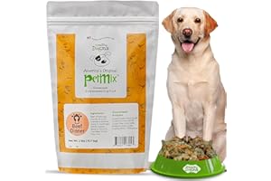 Healthy Dogma - PetMix Dehydrated Dog Food - Beef Dinner - Raw Dog Food - Gluten Free, Clean Ingredient Dog Food - No Preservatives, Homemade Dog Food Beef Recipe (2 lbs)