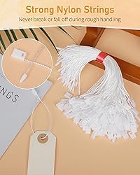 Uniclife 1000 Pcs Hang Tag Strings 6.5 Inch Price