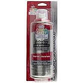 TULIP ColorShot Fabric Spray Paint for Upholstery, Permanent Spray-On Fabric Paint for Furniture, 8 oz, Scarlet Red