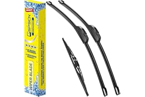 GSPSCN 3 Wipers Replacement for Cadillac XT6 XT5 XT4 2024-2017，Original Equipment Windshield Wiper Blades 24"+20"+12" (set of 3) J hook