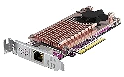 QNAP QM2-2P10G1TB 2 x PCIe Gen3 NVMe SSD & 1 x