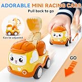 SYHLN 12-Piece Pull Back Toy Cars Set with 2 in 1 Play Mat Storage Bag view 2