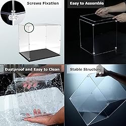 PHOVKFR Acrylic Transparent Collectible Display