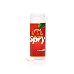 Spry Xylitol Mints, Cinnamon - Breath Mints That