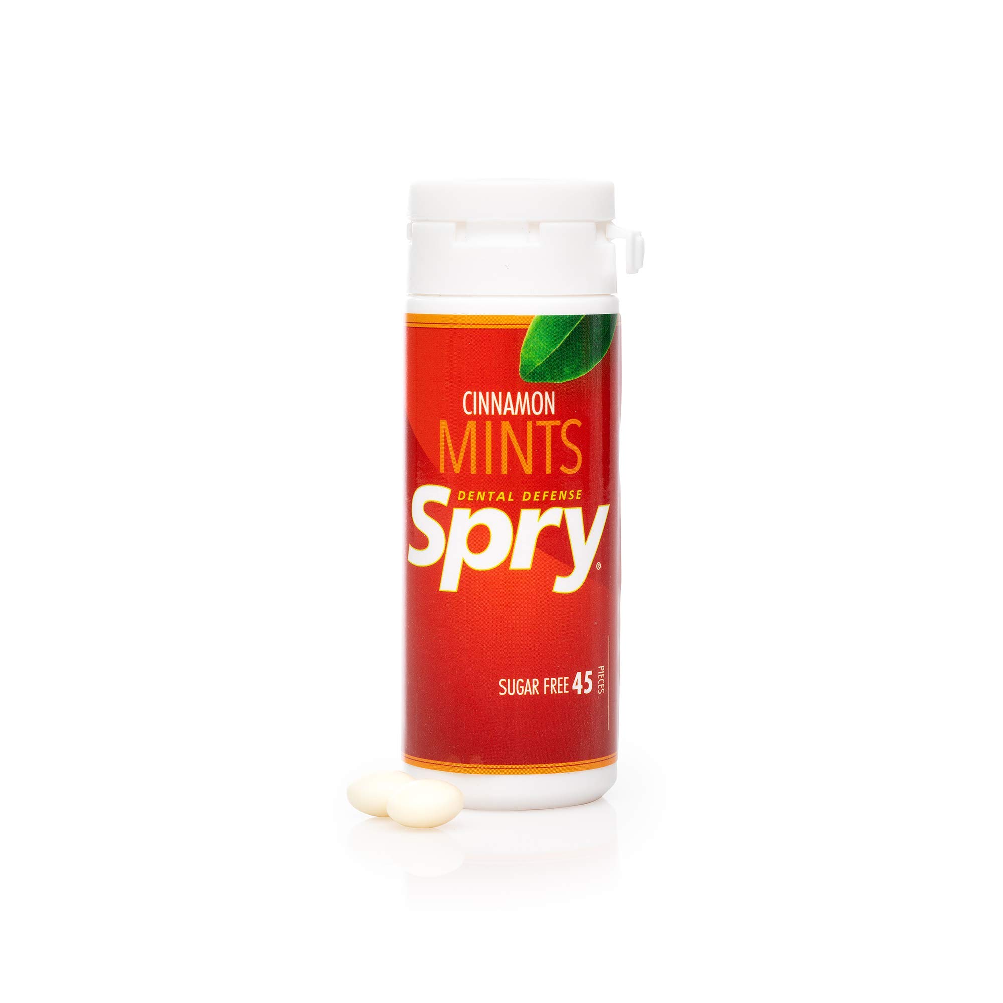 Spry Xylitol Mints, Cinnamon - Breath Mints That