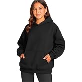 SPXTREME Women Oversized Hoodies Fleece Sweatshirts Fall Fashion Lounge Pullover Airport Travel Sweaters Cozy Winter Clothes