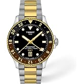 Tissot Seastar 1000, Swiss Quartz GMT, 40mm, Black Dial, Men&rsquo;s Watch