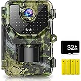 1520P 20MP Trail Camera, Hunting Camera with 120°Wide-Angle Motion Latest Sensor View 0.2s Trigger Time Trail Game Camera wit