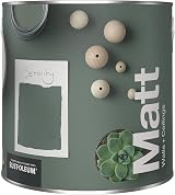 Rust-Oleum Colours Matt Emulsion Wall and Ceiling Paint Serenity 2.5L view 7