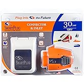 SmartPlug 30 AMP Inlet Female Cord Connector Combo - White [B30ASSYPW]