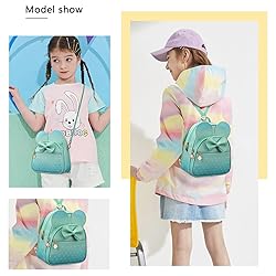 KL928 Girls Mini Backpack Bowknot Polka Dot Cute