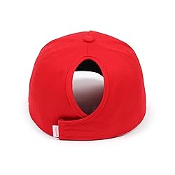Ponyflo Women's Ponytail Baseball Cap - Curly Hair