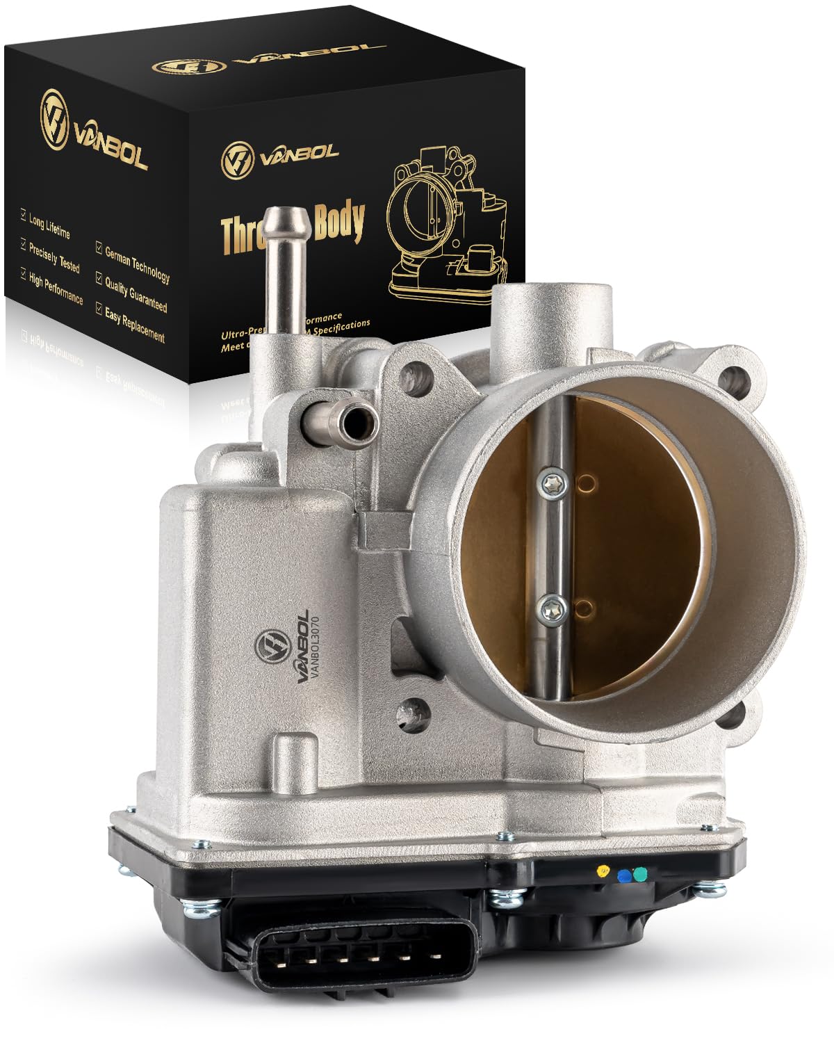 Photo 1 of VANBOL Electronic Throttle Body Assembly Compatible with Nissan 2007-2019 Sentra 2007-2012 Versa, 2013-2021 NV200, 2009-2014 Cube 2007-2011 Tiida, L4 1.8L 2.0L, Replaces 67-0014, 67-0020, TB1157