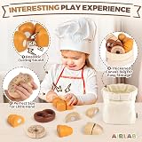 Airlab Wooden Play Food Set Breakfast Kitchen Toy for Kids view 3