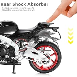Risopen July 4th Gift for Boys 1:12 Motorcycle