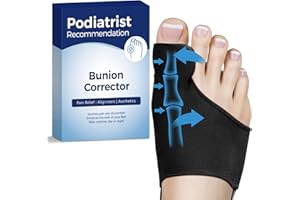 Habioer Bunion Corrector for Women and Men, Breathable Big Toe Straightener