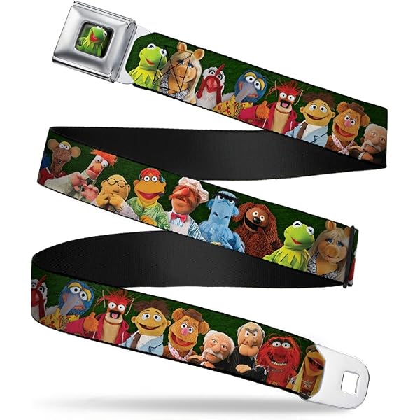 Buckle Down Marvel Iron Man Seatbelt Belt - 1.5 Inch Adjustable Belt, Sizes 32-52, Officially Licensed