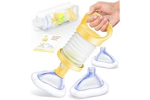 SFEIXE Portable Manual Suction Device for Upper Airway Clearance FSA Eligible/HSA Eligible Aspiration Device for Adults and Children