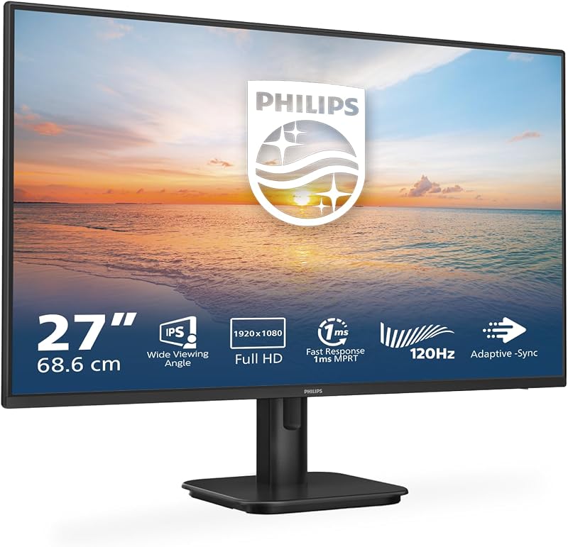 Philips 27 inch FHD IPS Monitor 100 Hz 4 ms Speakers