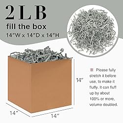 Corlcol 2LB Crinkle Paper Shred Filler for Bag Gift