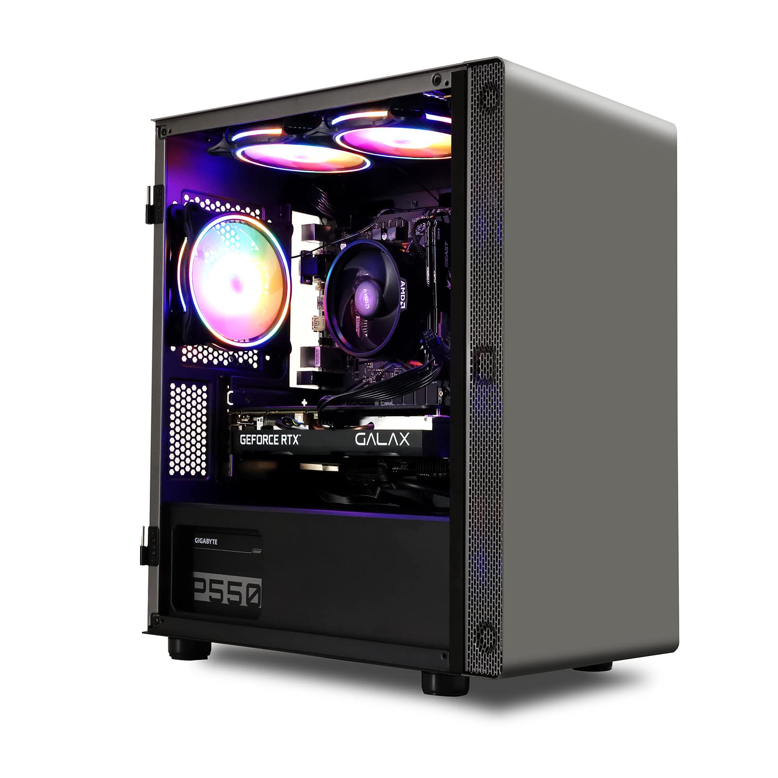 Computer 5600 Mua Gaming PC Desktop Computer, AMD Ryzen 5 5600, RTX3060,16GB DDR4 ...