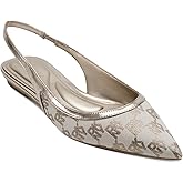DKNY Womens Millbury Slingback Pointed Toe Ballet Flat