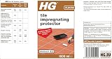 HG Tile Impregnating Protector 1L Unglazed Stone Sealer Grease Dirt Prevention view 5
