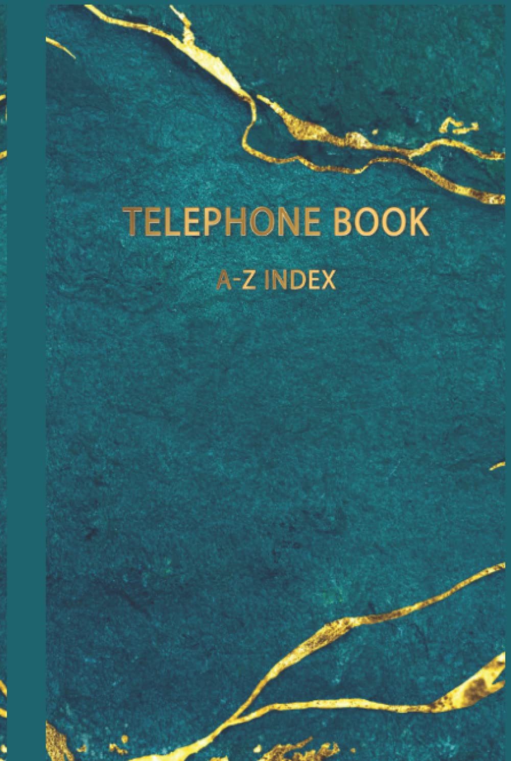 Telephone Book: A To Z Telephone Book .A-Z Index . Contact Organizer Phone book .Hardback Cover. Medium Size (6″ x 9″).