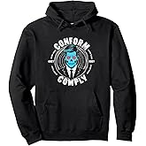 Obey Hoodie Comply Conform Whatch TV Pullover Hoodie