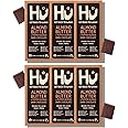 Hu Chocolate Bars | 6 Pack Almond Butter & Puffed Quinoa Chocolate | Natural Organic Vegan, Gluten Free, Paleo, Non GMO, Fair Trade Dark Chocolate | 2.1oz Each