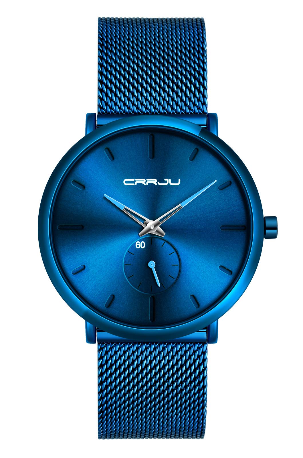 MicLee Men's Wrist Watches, Men's Boy's Quartz Watch, Business Watch, Student Casual Watch, Alloy Stainless Steel Watch, Mineral Glass dial Window, Stainless Steel mesh Band