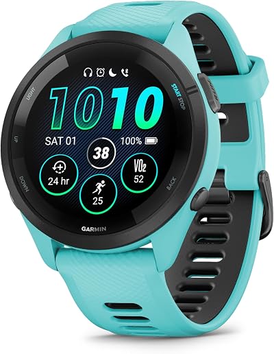 Garmin Forerunner 265 with Music 46mm GPS AMOLED Touchscreen