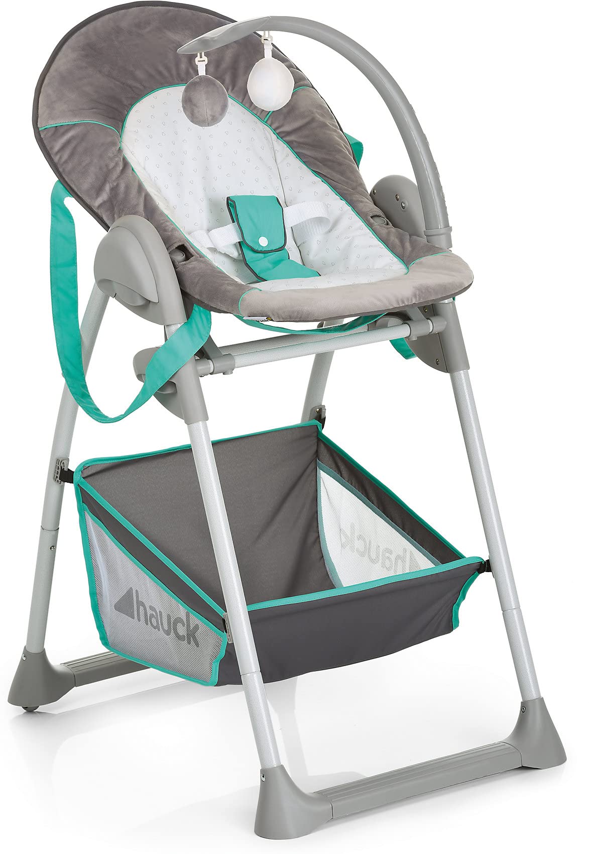 Hauck Sit N Relax Highchair, Hearts