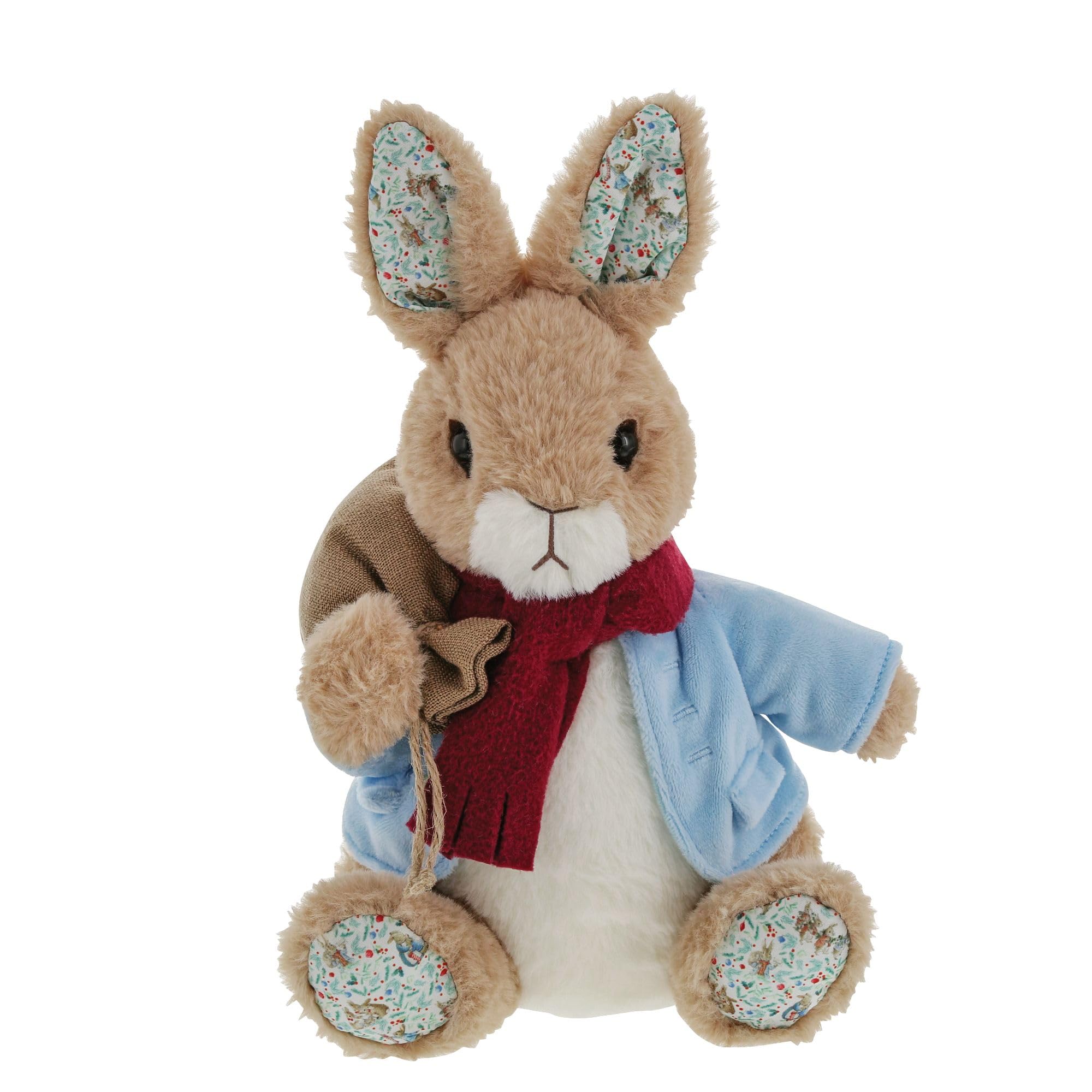Beatrix Potter Soft Toys Peter Rabbit Christmas Large Soft Toy