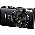 Canon Ixus 285 HS Black, 1076C001 (International Model) (Renewed)