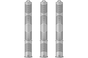 HOTSPRING SILVER 1.05% Silver Ion Mineral 10 Inch Ag+ Cartridge Stick - Simplify Drop into Hot Tub Filter Treats 6 Month Fresh and Crystal Clear Spa Water (3, Gray)