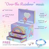 Style Girlz Unicorn Musical Jewellery Box with 2 Drawers & Bracelet view 2