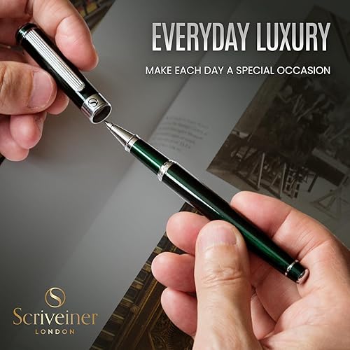 Erasable Pens Scriveiner British Racing Green Rollerball