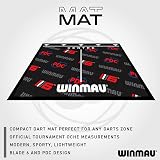 Winmau Darts Mat Protective and Precision Surface for Dartboard Area view 2