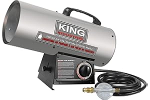 King Industrial 60,000 BTU Forced Air Construction Propane Heater